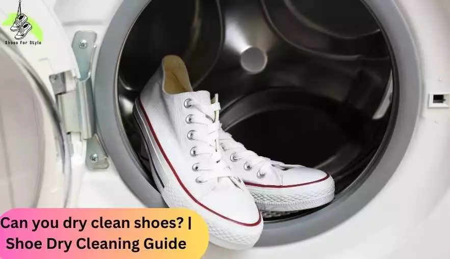 Can you dry clean shoes